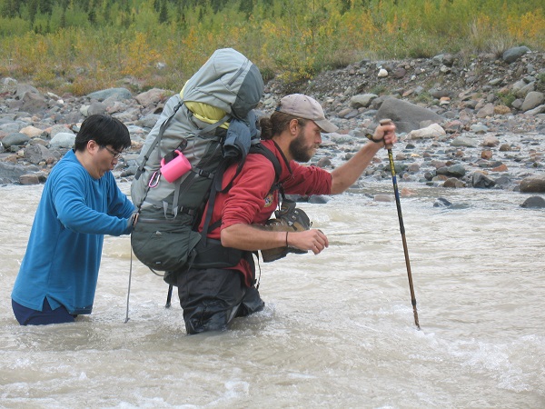 backpacking in the wrangells