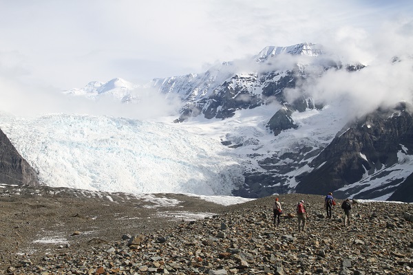 alaska glacier hiking