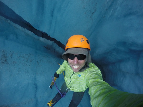 glacier ice climber