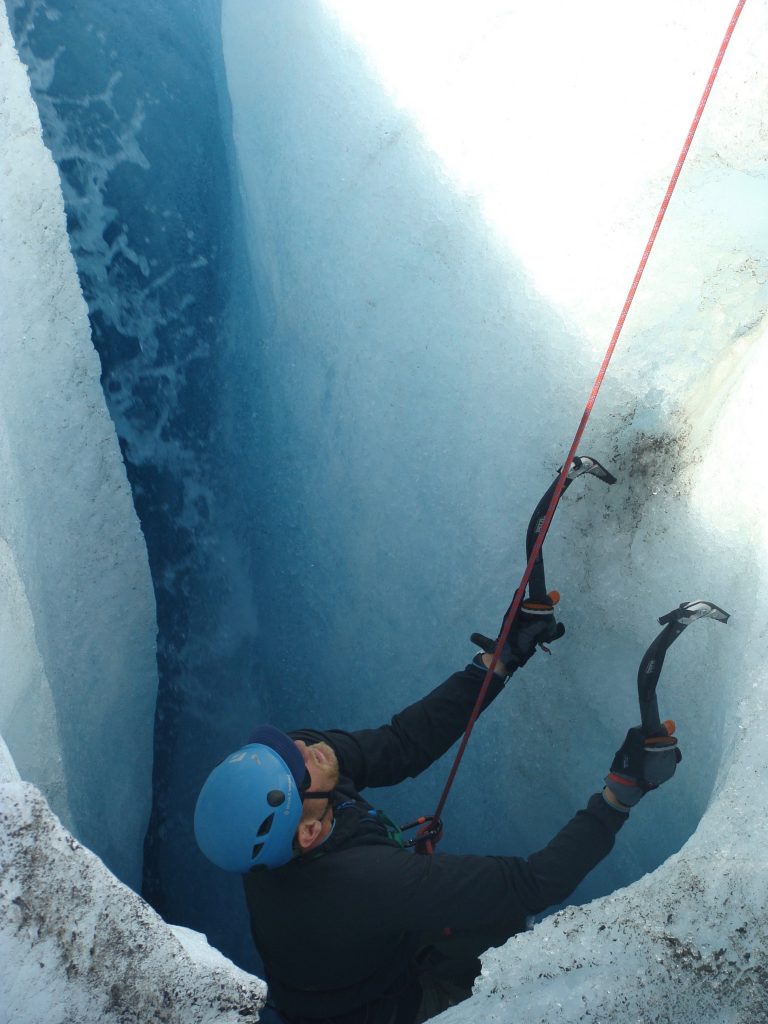alaska glacier ice climbing
