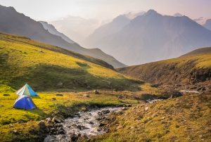 tundra campsite