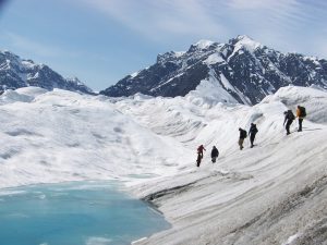 alaska glacier hikers