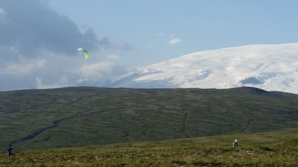 alaska kite flying