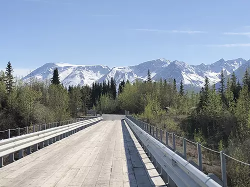 Kuskulana Bridge McCarthy Road
