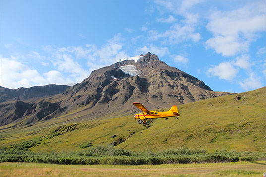Bush plane in Alsaka